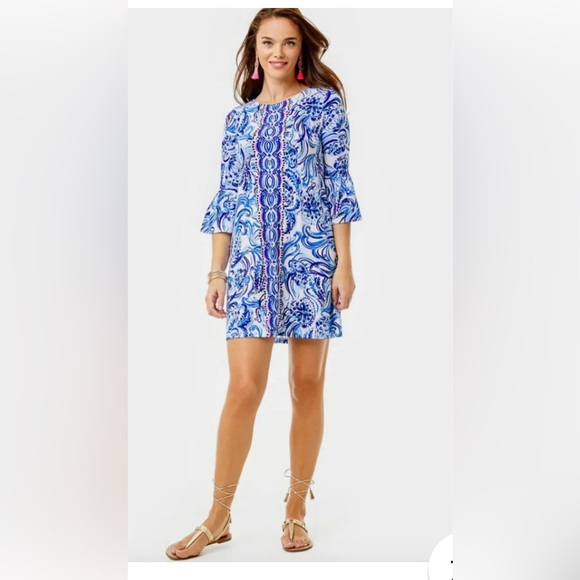 Lilly Pulitzer-Don’t be Jelly Engineered Dress BNWT Ophelia Dress - Picture 4 of 10